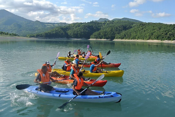 Location de Kayak au Lac du Monteynard (38) - Kayak simple - 2 heures