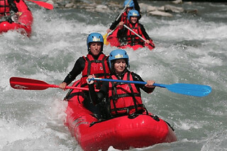 Initiation au Canoraft dans les Gorges de l'Isère (73)