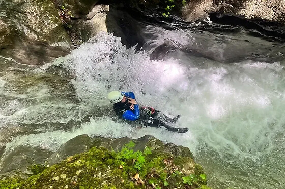 Canyoning Découverte au canyon d'Angon (74)
