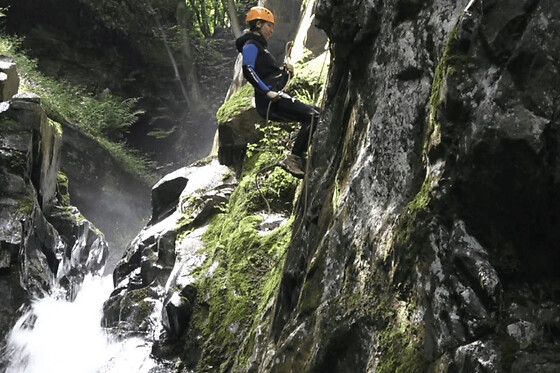 Canyoning dans le canyon de Marc (09)