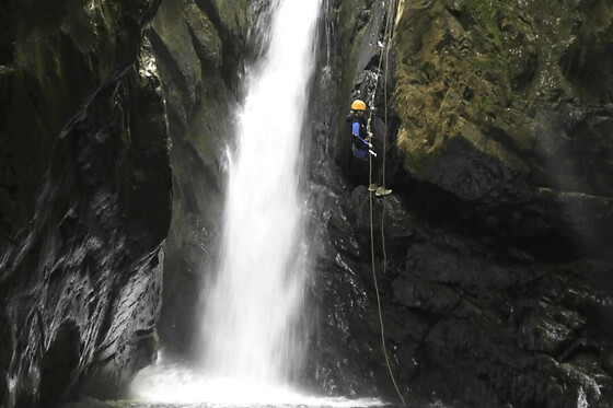 Canyoning dans le canyon de Marc (09)