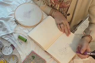 Atelier d'initiation à la broderie à Tours (37)