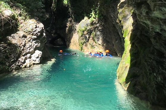 Canyoning de la Barbaira à Rocchetta Ligure