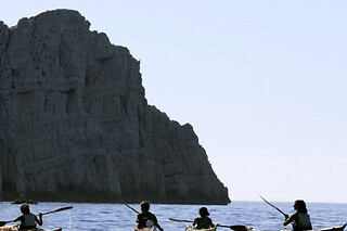 Randonnée dans le Parc National des Calanques en Kayak