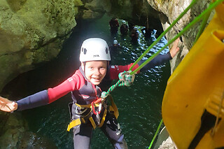 Canyoning au canyon de Ternèze dans les Bauges (73)