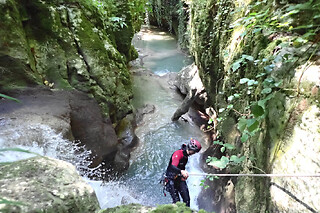Canyoning au Canyon du Grénant à Saint-Pierre-d’Alvey (73)