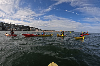 Rando Kayak  "Les falaises des Roches Noires" à Trouville (14)