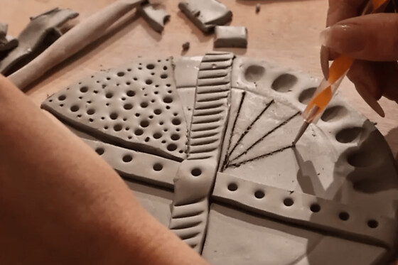 Atelier créatif de sculpture argile à la Fondation Cherqui (93)
