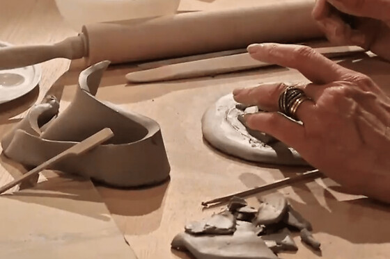Atelier créatif de sculpture argile à la Fondation Cherqui (93)