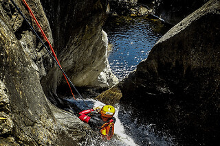 Canyoning aventure à Céret (66)