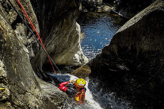 Canyoning aventure à Céret (66)