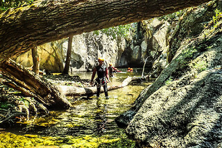 Canyoning aventure à Céret (66)