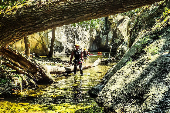 Canyoning aventure à Céret (66)