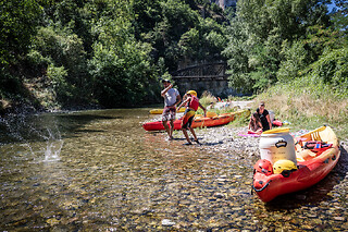 Location de Canoë Kayak à Millau : descente de la Dourbie - 13 km - Kayak, embarcation 1 place