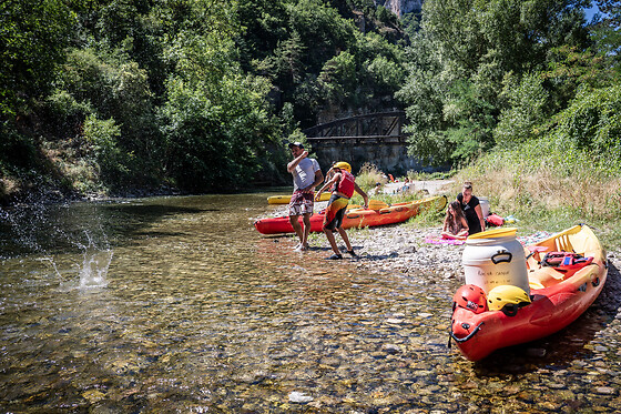 Location de Canoë Kayak à Millau : descente de la Dourbie - 13 km - Kayak, embarcation 1 place