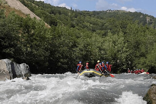 Rafting à Bourg-Saint-Maurice : descente de l'Isère (73)