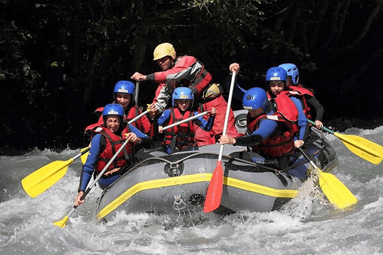 Rafting à Bourg-Saint-Maurice : descente de l'Isère (73)