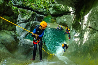 Canyoning au Canyon de Ternèze (73)
