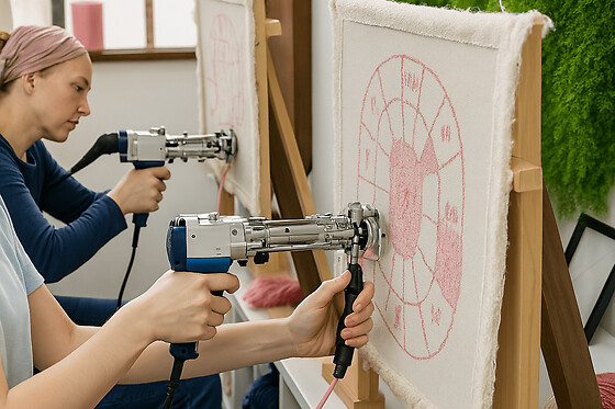 Atelier d'initiation au tufting à Marseille 5ème