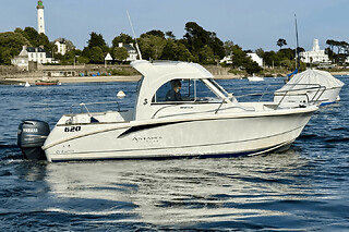 Location de bateau avec permis 6 pers. à Combrit Sainte-Marine