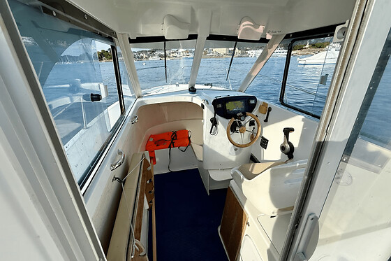 Location de bateau avec permis 6 pers. à Combrit Sainte-Marine