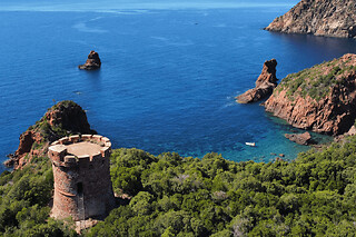 Location bateau sans permis au coucher du soleil à Galéria (20) - Location bateau sans permis