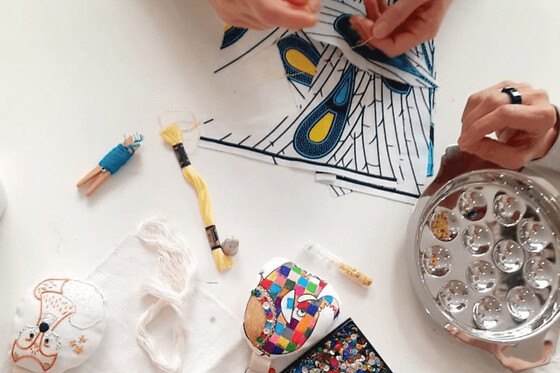 Atelier broderie à Paris 15ème - Tarif solo