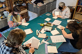 Atelier de reliure cousue-collée à Rennes (35)