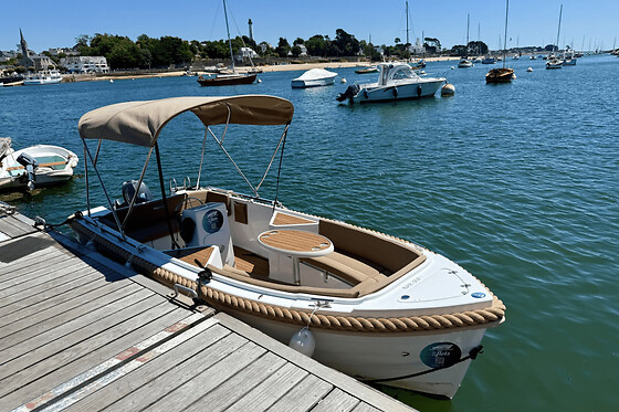 Location de bateau sans permis 6 pers. à Combrit Sainte-Marine - Location 3h