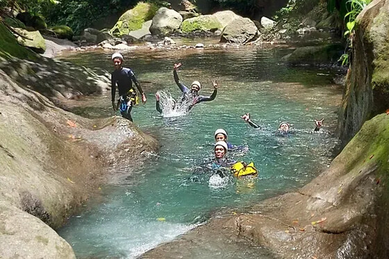 Canyoning Ravine Chaude en Basse-Terre (971)
