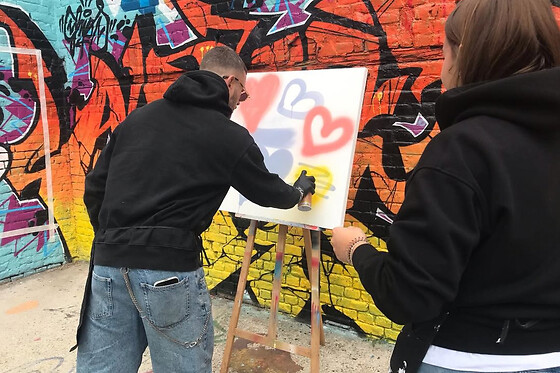 Atelier découverte du Street Art à Lille (59)