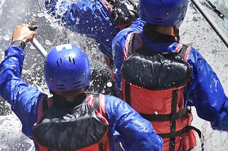 Rafting sur l'Arve à Chamonix (74)