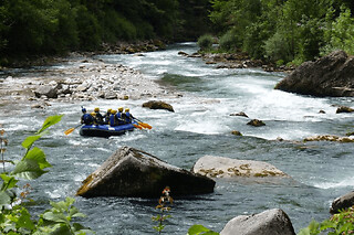 Rafting sur la Dranse depuis Thonon-les-Bains (74) - Descente classique