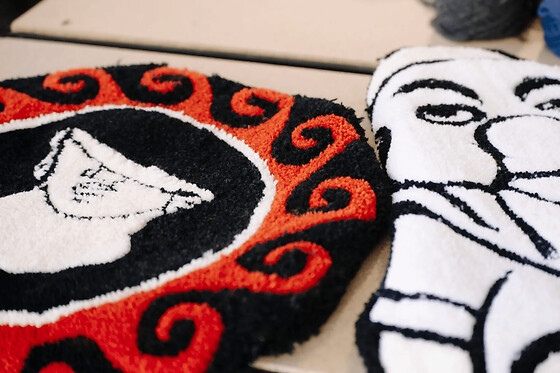 Atelier d'initiation au tufting à Saint-Marcel (71)
