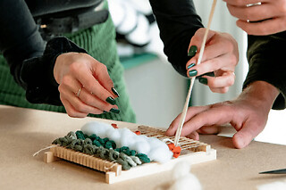Atelier d'initiation au tissage contemporain à Saint-Marcel (71)