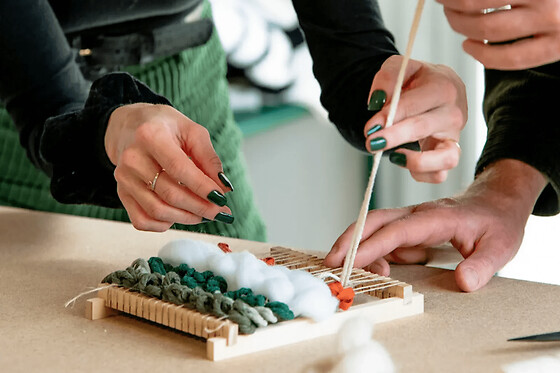 Atelier d'initiation au tissage contemporain à Saint-Marcel (71)
