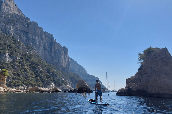 Découverte des calanques en Stand-Up Paddle à Cassis (13)