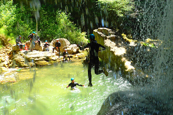 Canyoning au Canyon du Furon près de Grenoble (38)