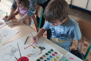 Atelier enfant hiéroglyphes à Montpellier (34)