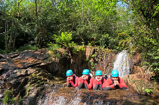 Canyoning au canyon de l'Argensou à Auzat (09)