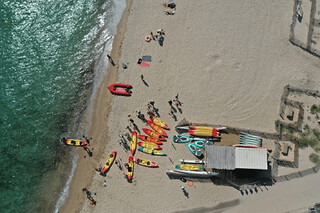Location de Kayak de mer à la plage de Pampelonne Ramatuelle - Kayak Biplace - Demi-journée