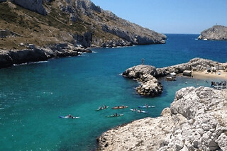 Découverte des Calanques Cap Croisette, les Goudes en kayak