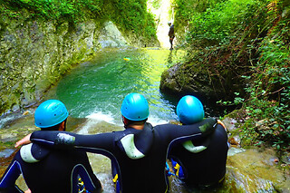 Canyoning au Canyon des Ecouges près de Grenoble (38)