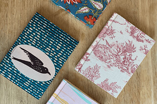 Atelier création d'un carnet en tissu à Toulouse (31) - Atelier carnet en tissu