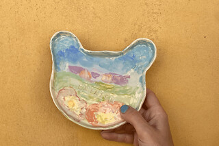 Atelier parent/enfant modelage "assiette rigolote" à Aix