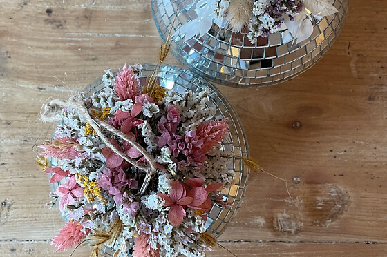 Atelier Boule à Facettes Fleurie à Mouvaux (59)