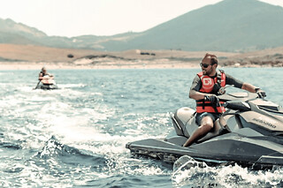 Coucher du soleil sur les Sanguinaires en jet ski à Ajaccio (20)
