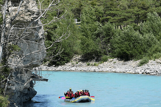 Rafting à Embrun : descente de la Durance (05)
