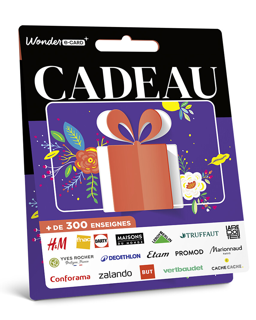 Carte Générique Illustration Cadeau