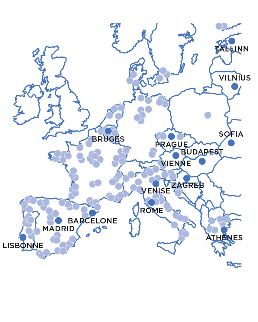 3 jours prestige en Europe